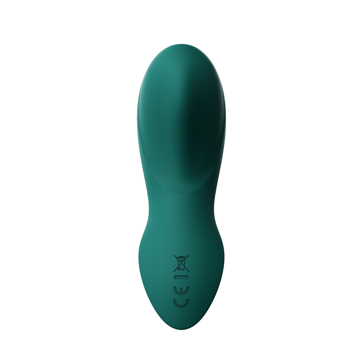 ZALO Aya Wearable Vibrator in turquoise green, ergonomic design for external and internal stimulation.