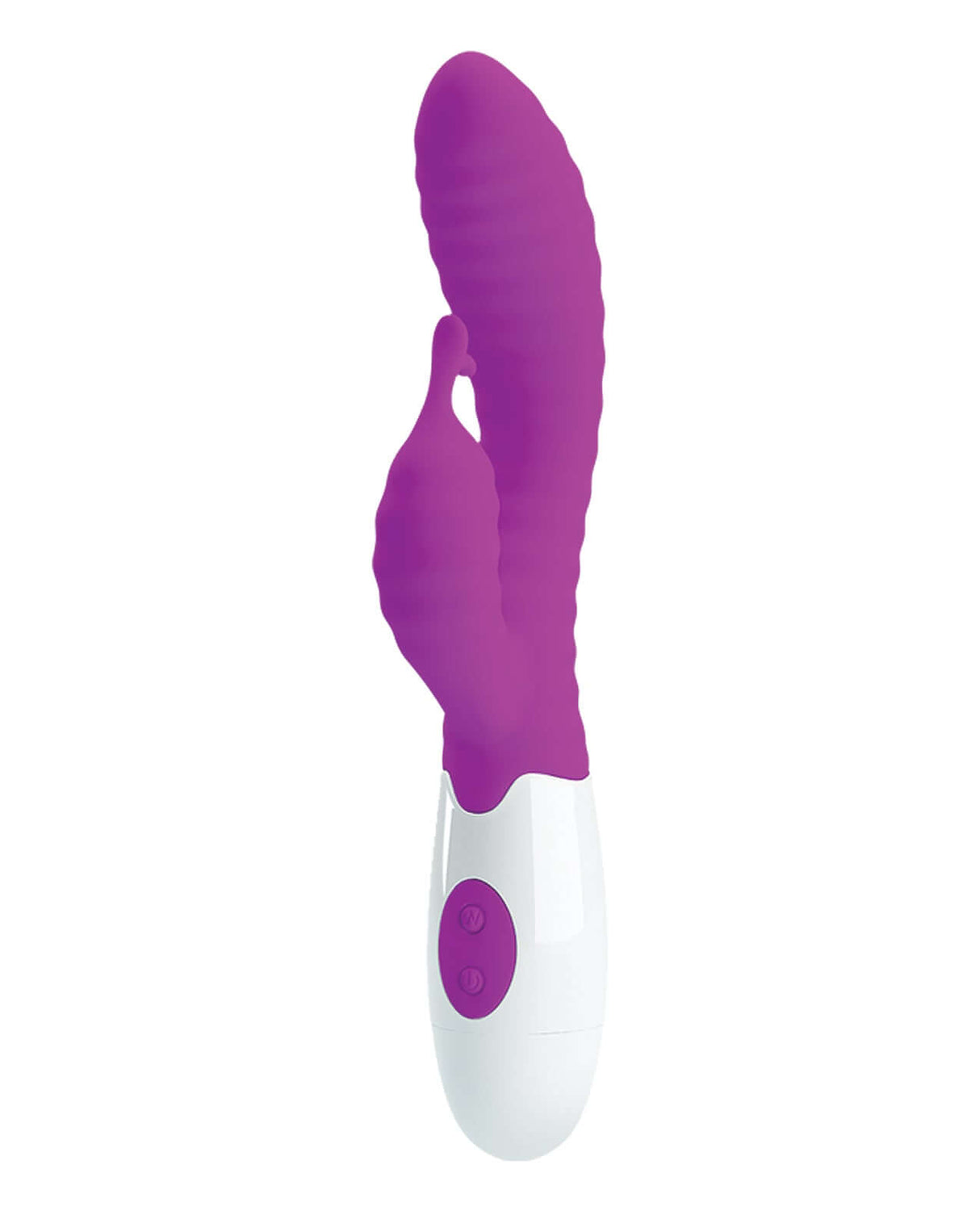 Pretty Love Hyman 30 Functions Rabbit Fuchsia G-spot vibrator with 30 vibration modes and soft-touch silicone.