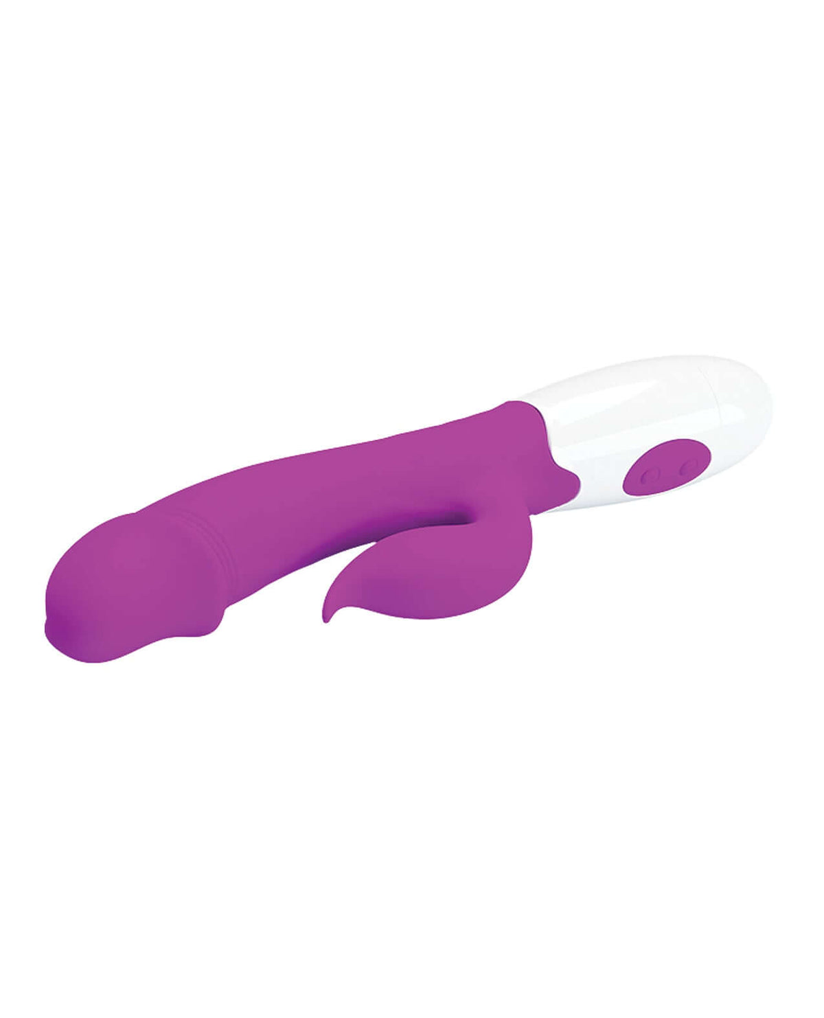 Pretty Love Peter 30 Function Rabbit Fuchsia in vibrant purple, designed for powerful stimulation and smooth pleasure.