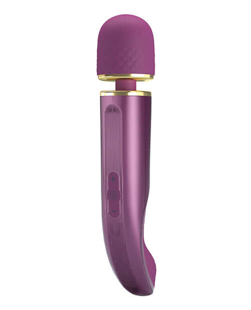 Pretty Love Colorful Wand Massager in purple design, featuring multi-speed settings, ergonomic shape, and USB rechargeability.