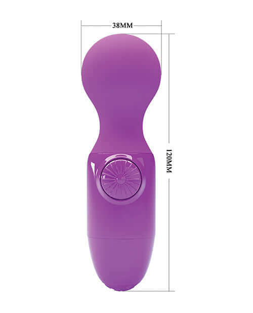 Pretty Love Little Cute Mini Stick Massager Purple with multi-speed settings for powerful vibrations