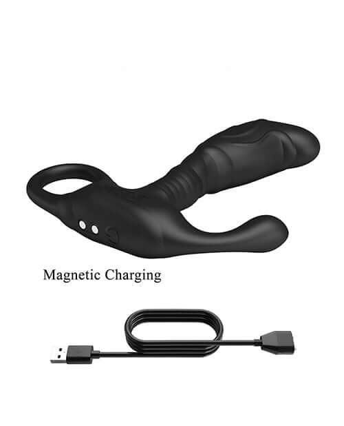 Pretty Love Prostate Massager Andrew with magnetic charging feature for enhanced convenience and pleasure.