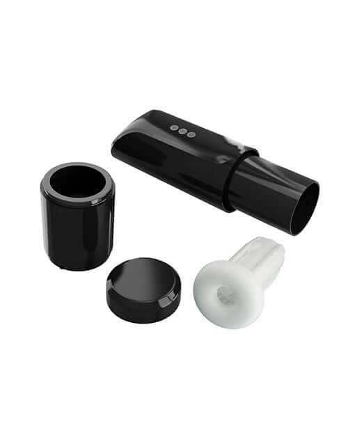 Pretty Love Automatic Masturbator Larissa showing suction and vibration components for intense pleasure.
