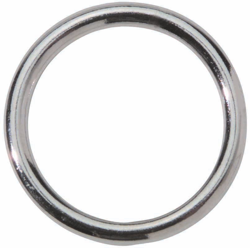 Spartacus Gear Metal C Ring made of welded nickel, 1 1/2 inches for a secure fit around the penis and testicles.
