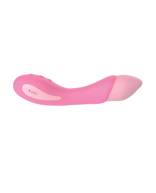 Zini Bloom Cherry Blossom G-Spot Vibrator in pink, designed for precise stimulation and customizable pleasure.