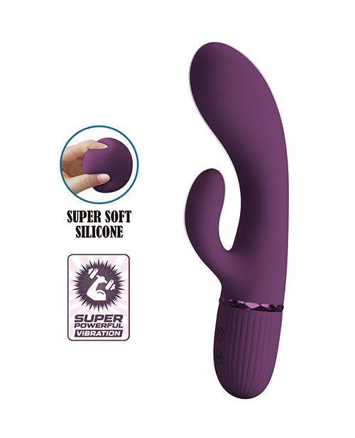 Pretty Love Extreme Series Powerful Vibration Marski dual-stimulation rabbit vibrator with 10 vibration modes.