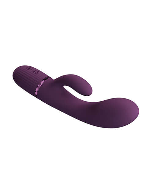 Pretty Love Extreme Series Powerful Vibration Marski dual-stimulation rabbit vibrator in purple color.