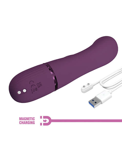 Pretty Love Extreme Series Powerful Vibration Marski dual-stimulation rabbit vibrator with magnetic charging.