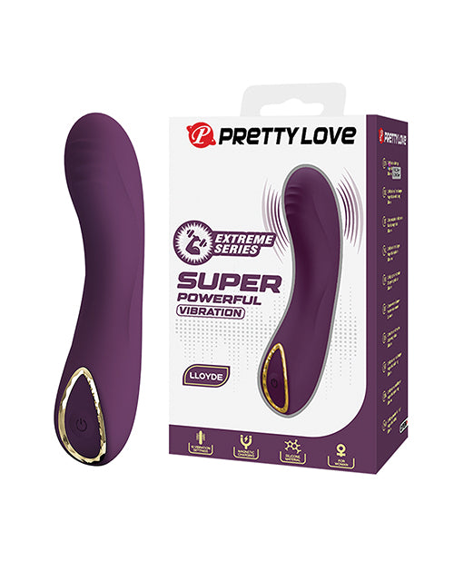 Pretty Love Extreme Series Powerful Vibration Lloyde vibrator with sleek design and packaging.