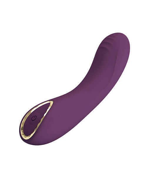 Pretty Love Extreme Series Powerful Vibration Lloyde in purple with gold accents and ergonomic design.