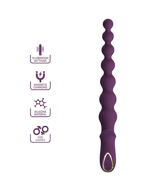 Pretty Love Extreme Series Powerful Vibration Rigdon with multiple vibration settings and silicone material.