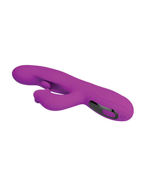 Pretty Love Yalanda G-Spot Rabbit Pink: dual stimulation G-spot rabbit vibrator with LED display and dynamic movement.