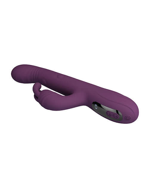 Pretty Love Dee Thumping Rabbit Purple personal massager with ergonomic design and sleek color.