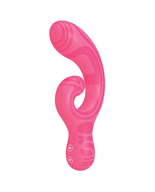 Pretty Love Verity Rabbit Vibrator Hot Pink featuring a sleek design and ergonomic curve for ultimate comfort.