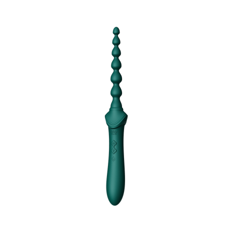 ZALO Bess 2 Premium Silicone Vibrator with Anal Beads Attachment