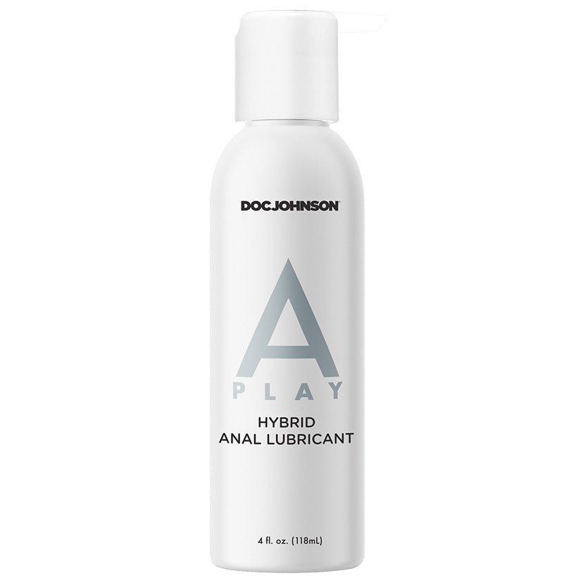 Doc Johnson A-Play Hybrid Anal Lubricant 4 oz bottle with smooth design for comfortable anal play.