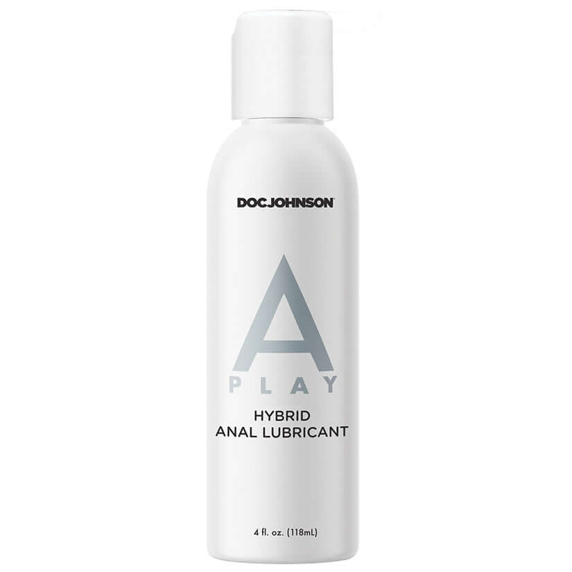 Doc Johnson A-Play Hybrid Anal Lubricant 4 oz bottle with smooth design for comfortable anal play.