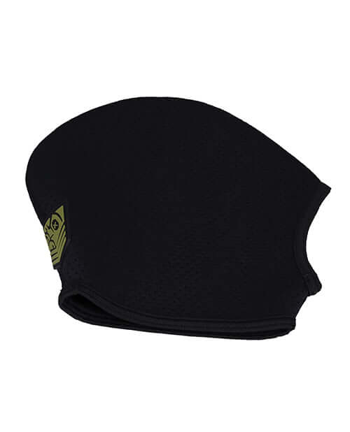 Fort Troff Black Ops Hood Large Black in perforated neoprene design for performance and comfort.