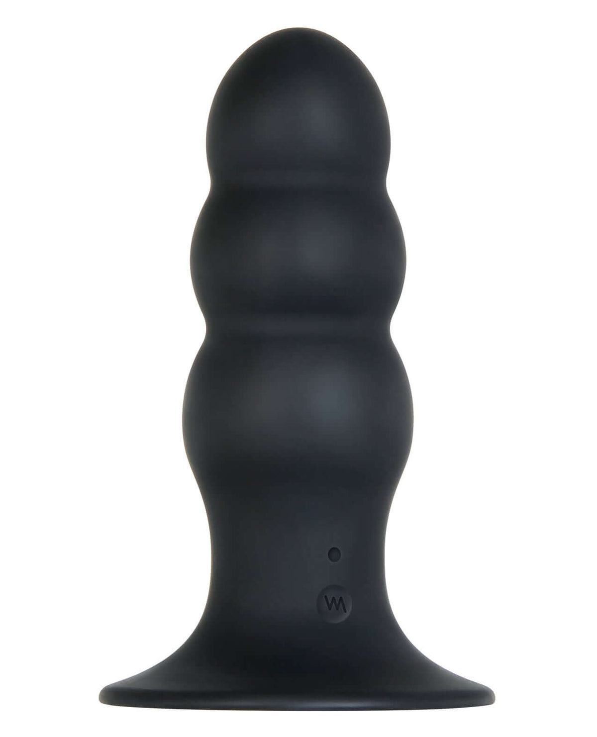 Evolved Kong Rechargeable Anal Plug Black, a silicone anal plug designed for pleasurable backdoor play.
