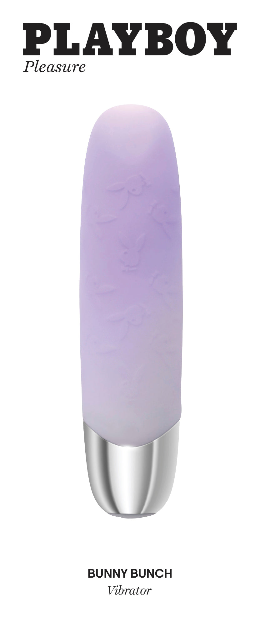 Playboy Bunny Bunch Silicone Bullet Vibrator Purple, featuring sleek design and soft silicone for ultimate pleasure.