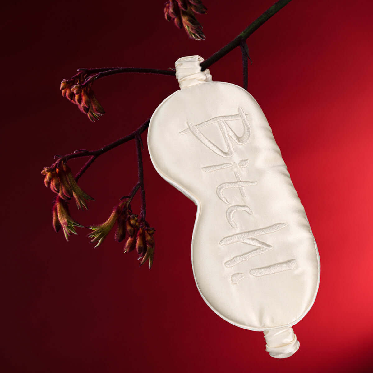 UPKO Embroidered Silk Blindfold