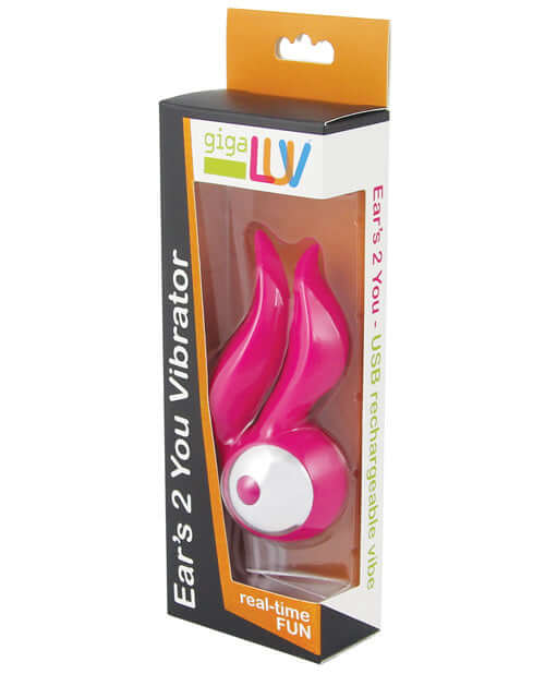 GigaLuv Ears 2 You Vibrator 7 Functions Pink