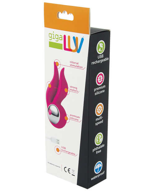 GigaLuv Ears 2 You Vibrator 7 Functions Pink