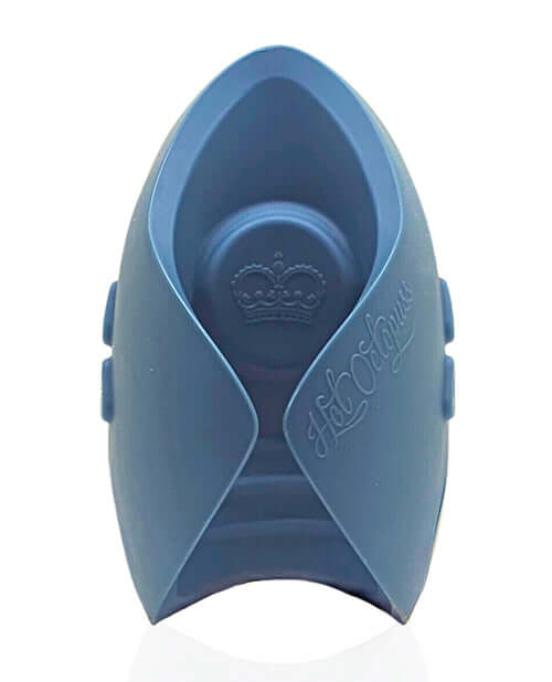 Hot Octopuss Pulse Duo Couples Massager Blue showing its sleek design and ergonomic shape for enhanced pleasure.