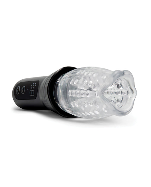 He-Vibe The Original Gluk Gulk Thrusting Oral Masturbator with clear sleeve and control buttons