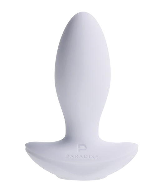 Illumination THE Plug Vibrator White featuring sleek design and advanced functionality from the Illumination by Paradise collection.