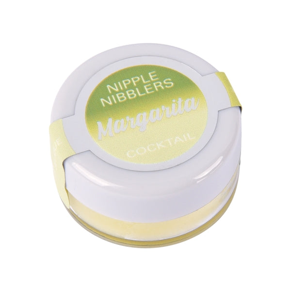 Jelique Nipple Nibblers Cocktail Tingle Balm 36ct Fishbowl margarita flavor jar for enhancing arousal.