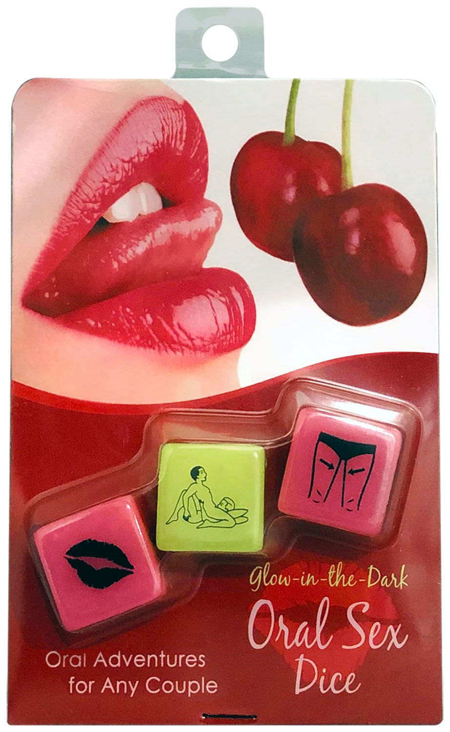 Kheper Games Glowing Oral Sex Dice Couples Game playful glow-in-the-dark dice for intimate adventures.