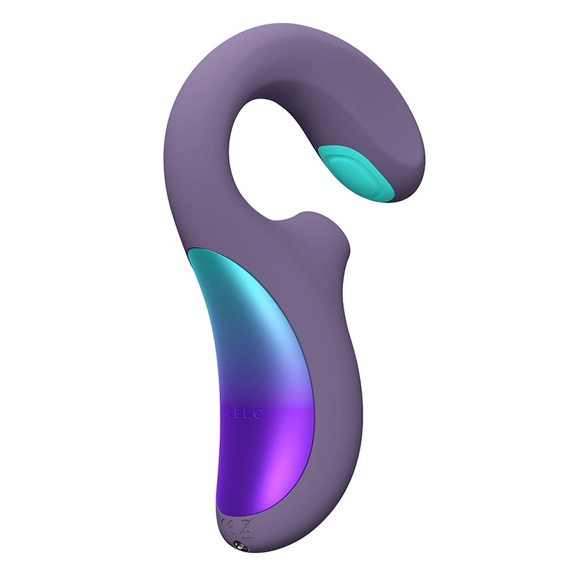 Lelo Enigma Double Sonic A-Spot Vibrator Cyber Purple, featuring sleek design and advanced sonic technology.