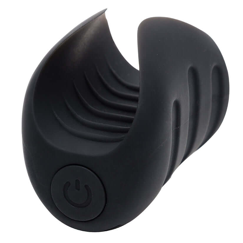 Fifty Shades Of Grey Sensation Vibrating Pleasure Stroker with smooth texture and customizable vibration settings.