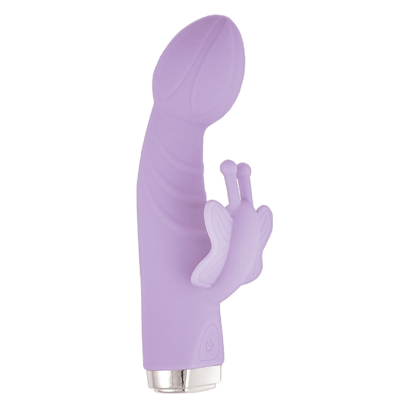 Nasstoys My Secret Butterfly Rabbit Vibrator Purple, a dual stimulator for stimulating pleasure.