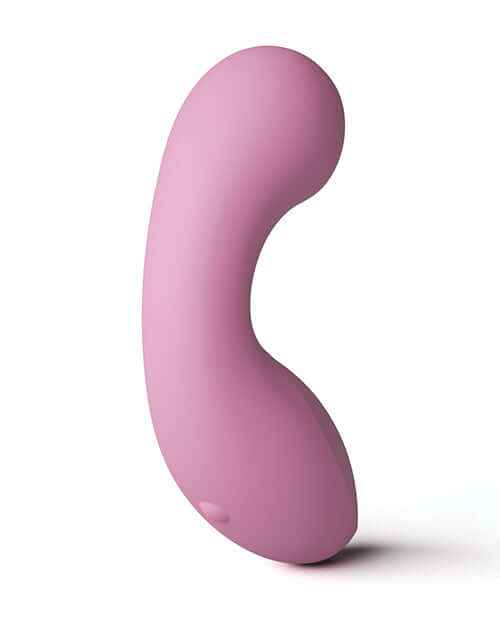 Minnies Flick Flexible Curved Vibe Pink shown with a sleek, soft design perfect for plush pleasures and comfort.