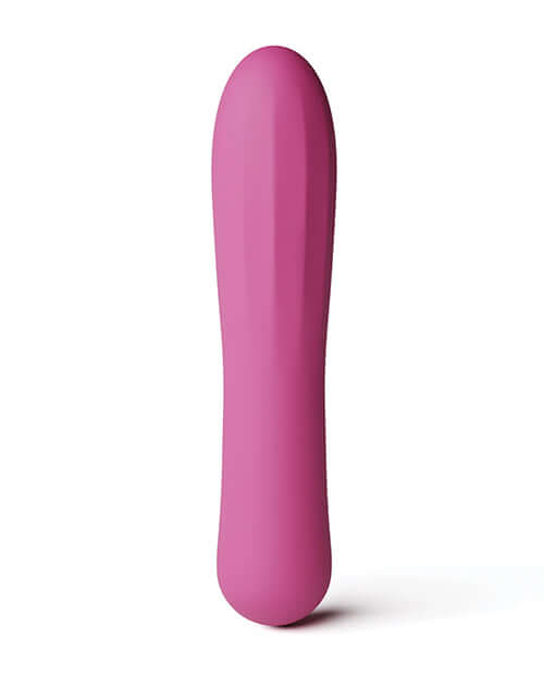 X & Os Tempt Silicone Rechargeable Vibe Berry in pink, a sleek, waterproof vibrator from NS Novelties.