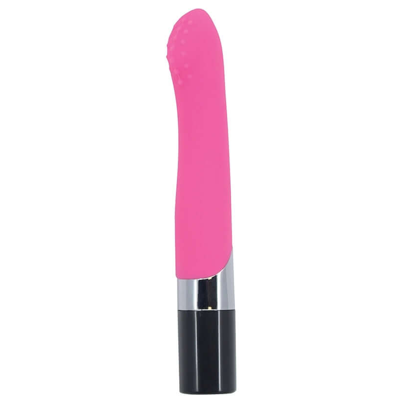 Nu Sensuelle Pearl Rechargeable Vibrator Pink showcasing its sleek design and pearl-shaped tip for enhanced pleasure.