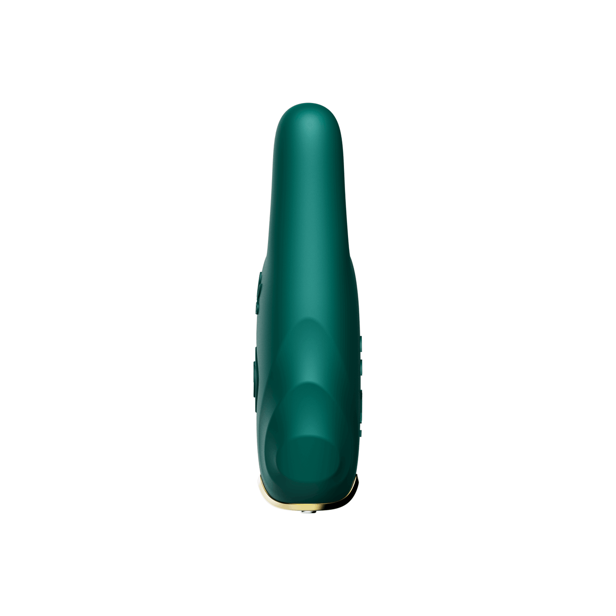 ZALO Nave Vibrating Nipple Clamps Turquoise Green with EasyClamp technology and powerful vibration