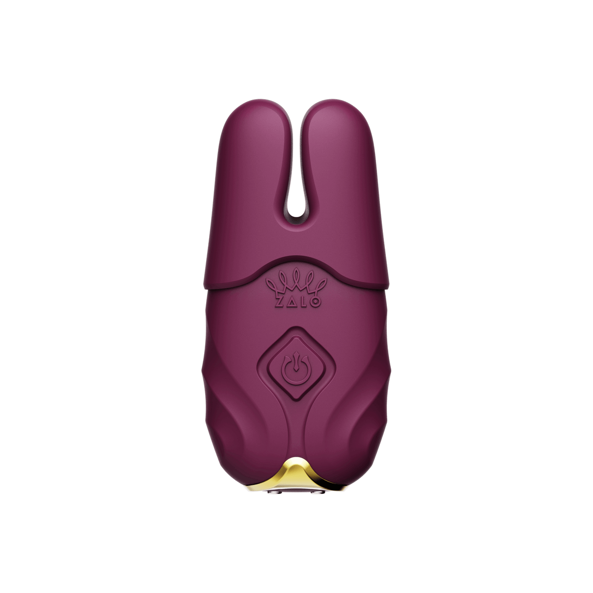 ZALO Nave Vibrating Nipple Clamps Velvet Purple with powerful vibration and EasyClamp technology for enhanced nipple play