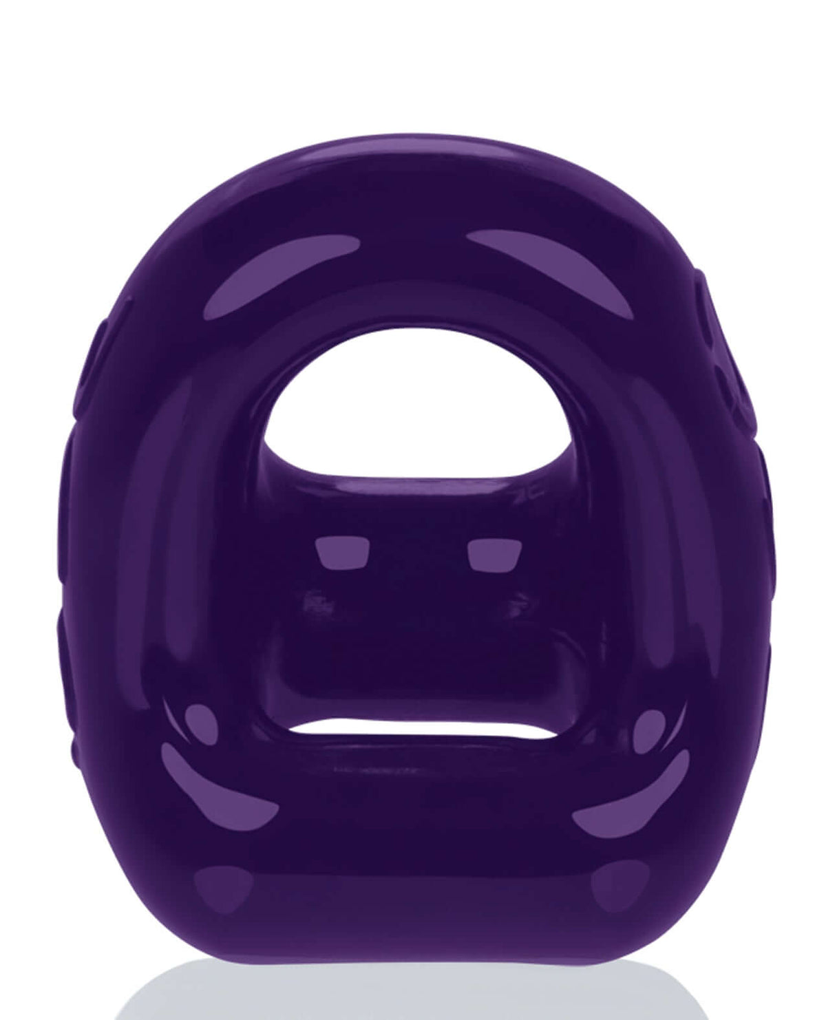 Oxballs 360 Cock Ring & Ballsling Eggplant, a deep purple two-in-one cock ring and ballsling accessory.