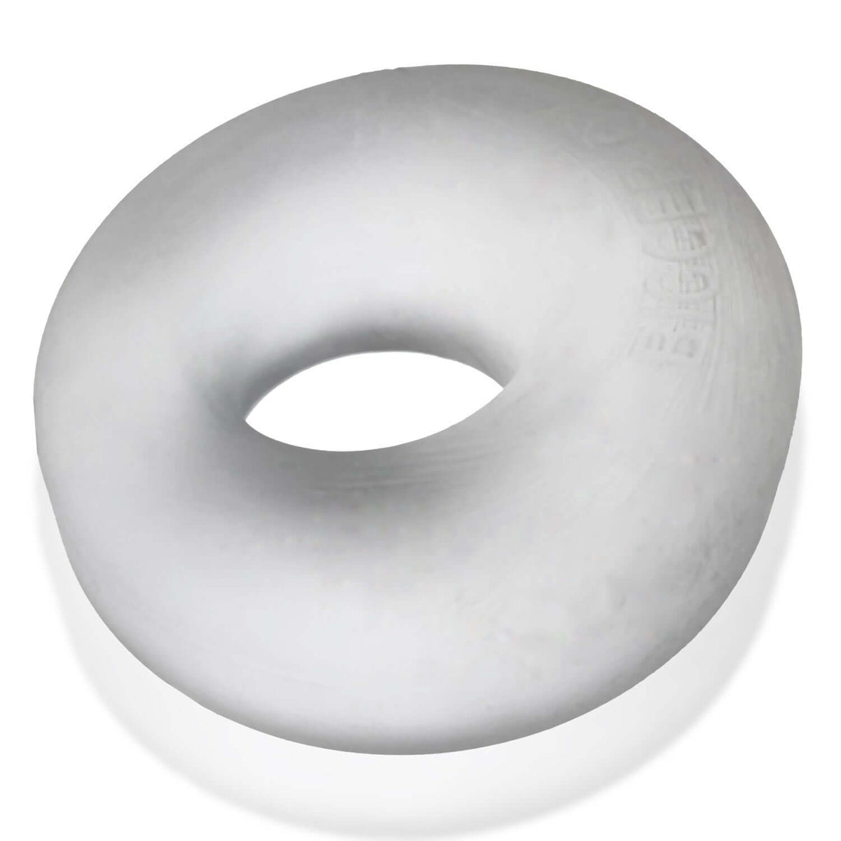 Oxballs Bigger Ox Padded Cock Ring Clear Ice - soft, squishy cock ring designed for comfort and enhanced bulge.