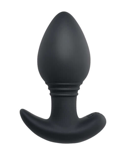 Playboy Pleasure Plug & Play Butt Plug Navy featuring a sleek, tapered design for effortless anal exploration.