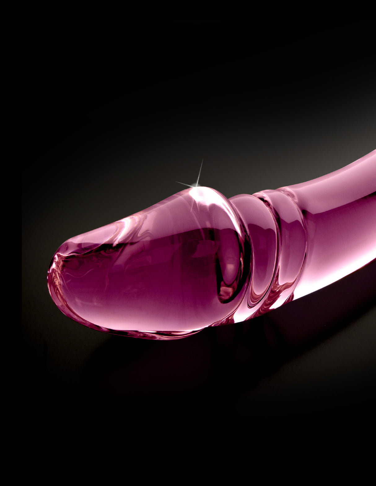 Icicles No 57 Double Glass Dong 9 Inch Pink with sleek design and smooth finish, ideal for delightful exploration.
