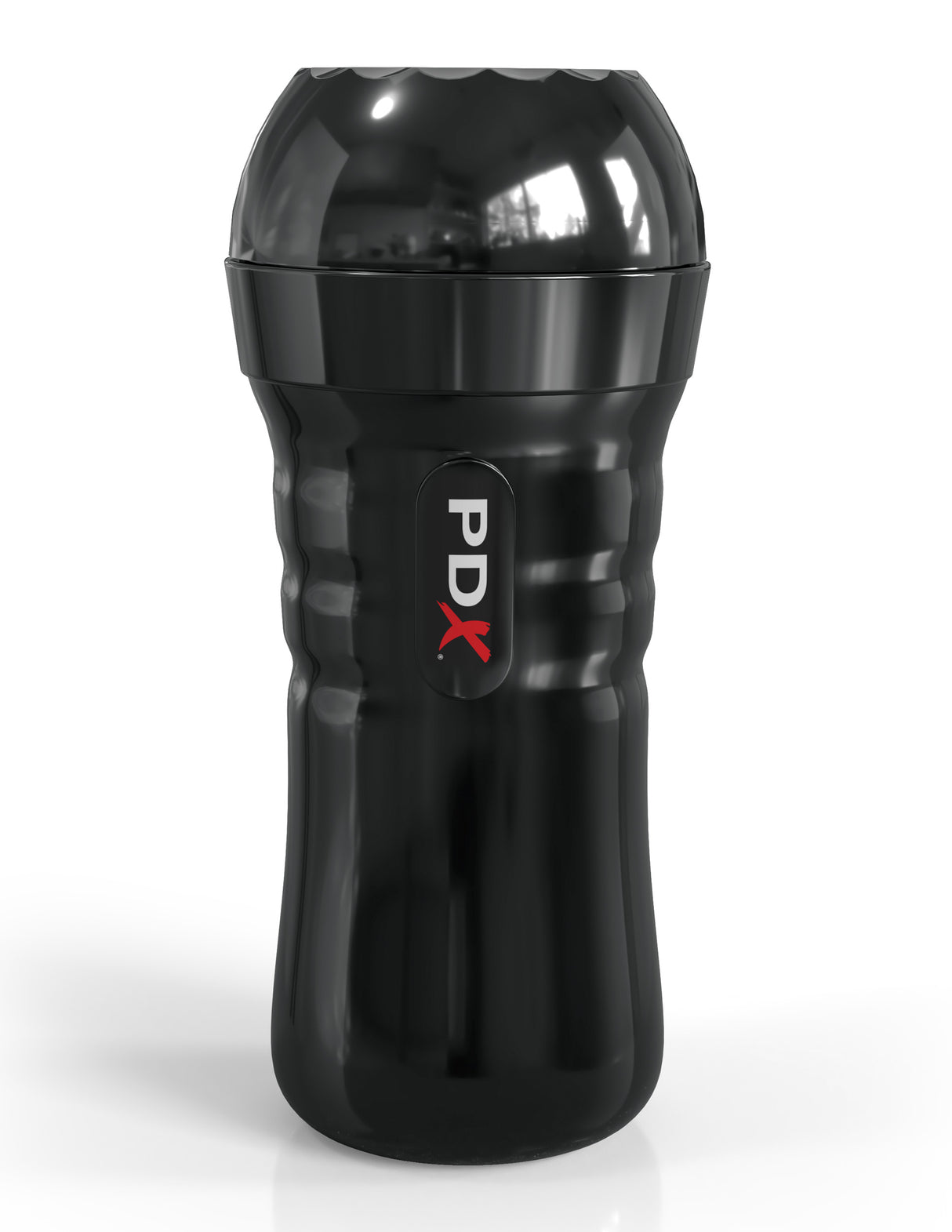 PDX Extreme Wet Pussies Super Juicy Snatch Stroker in sleek black design for realistic stimulation.