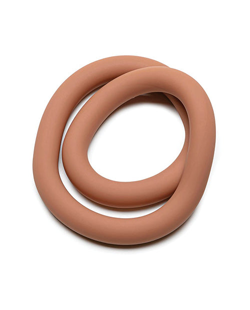 Perfect Fit Hefty Wrap Ring 12 inches Silicone Light in a soft, flexible design for enhanced intimate experiences.