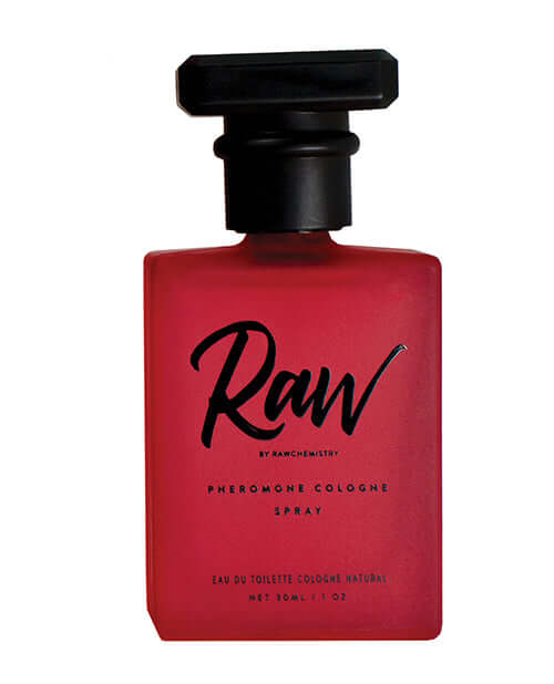 Raw by Raw Chemistry Mens Pheromone Cologne 1 Oz bottle, bold and masculine fragrance for confident individuals.