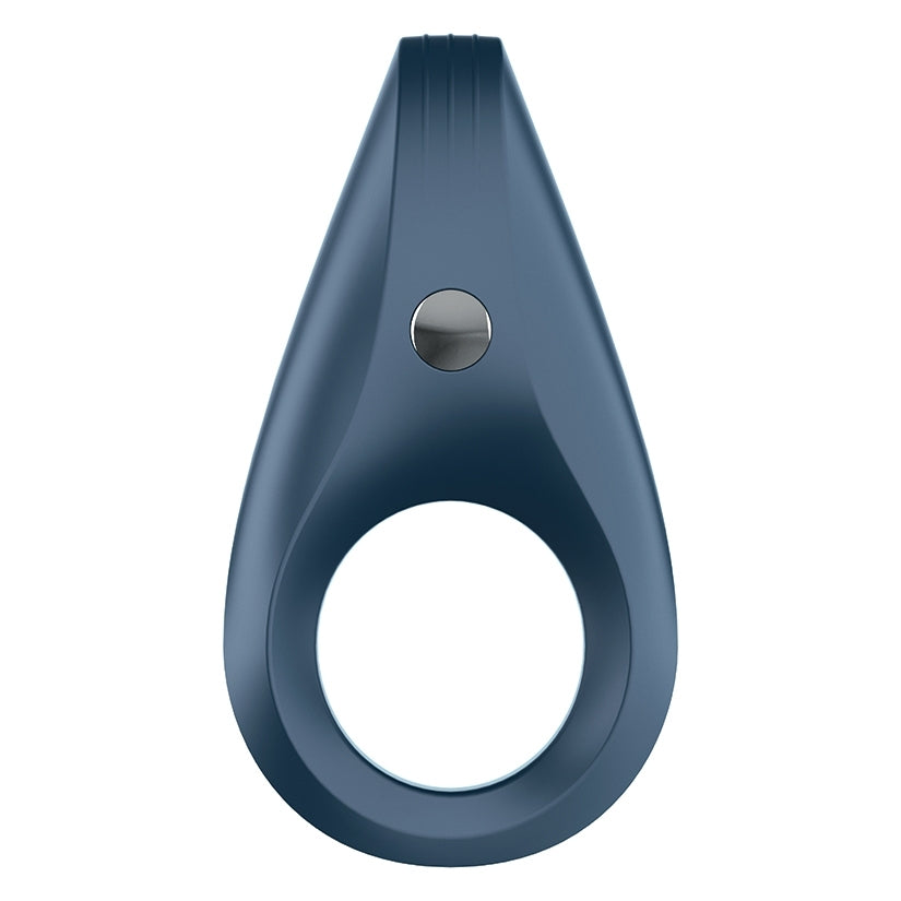 Satisfyer Rocket Ring Vibrating Cock Ring, blue design with a comfortable fit and vibration feature for enhanced pleasure.