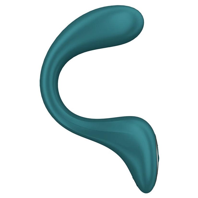 Satisfyer G For Goddess 2 Vibrator Bottle Green, designed for targeted intimate pleasure, in rich bottle green shade.