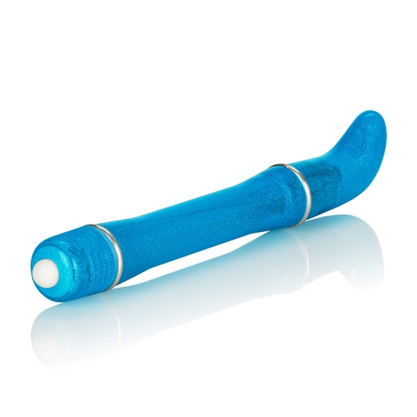 Pixies Mini G Pinpoint G-Spot Vibrator Blue Waterproof for targeted pleasure and precise stimulation.